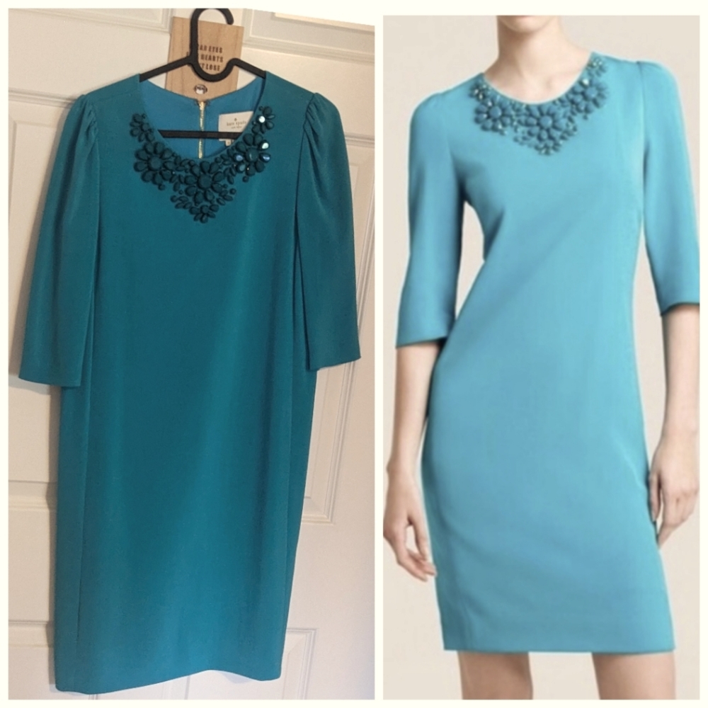 Kate Spade Dress 💎 jewel neckline